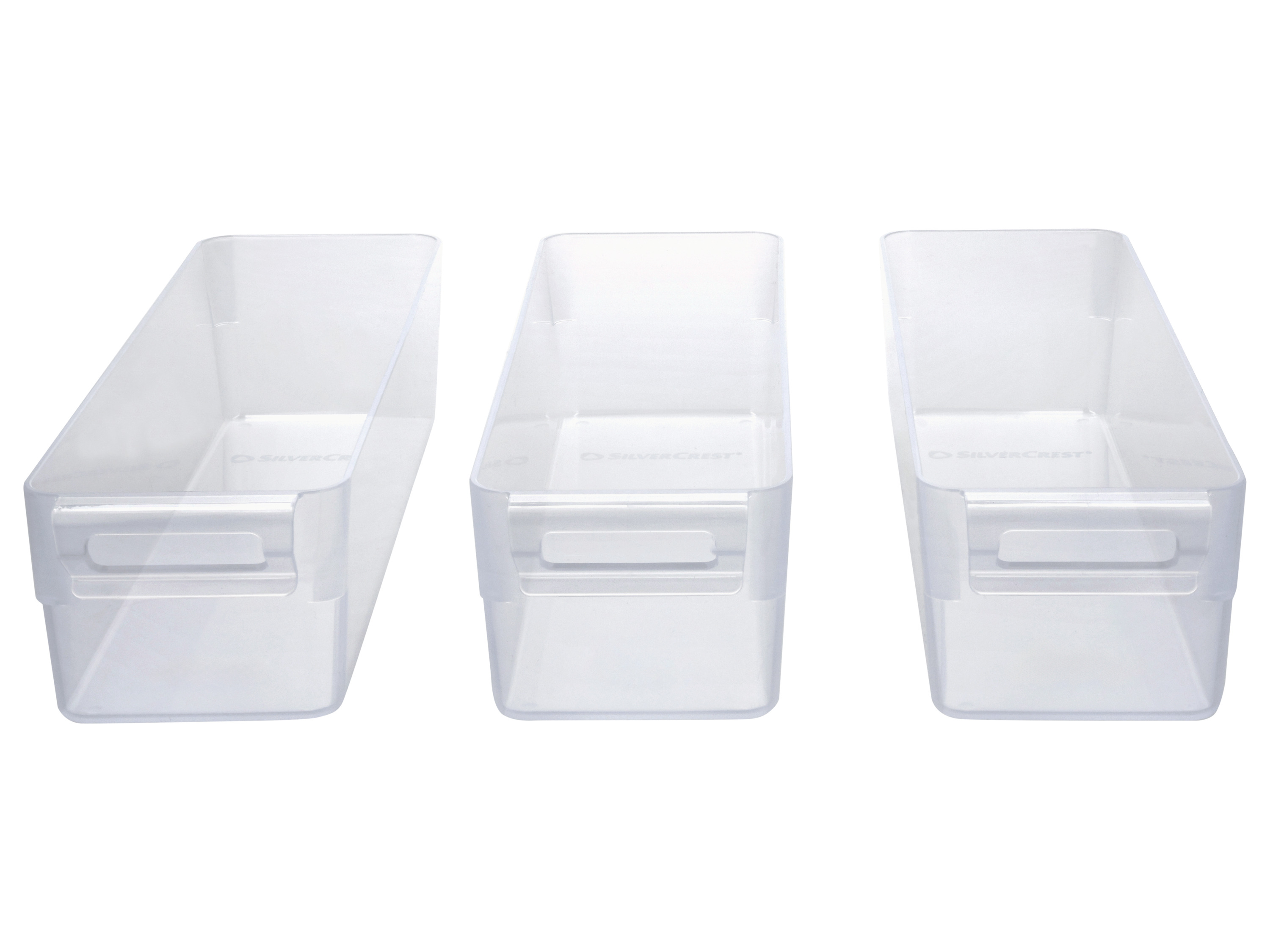 SILVERCREST® Organizéry do chladničky, S, 3 kusy