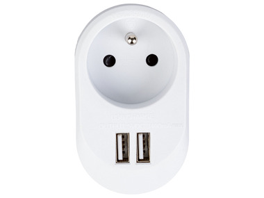 LIVARNO home USB adaptér do elektrickej zásuvky, 3,4 A