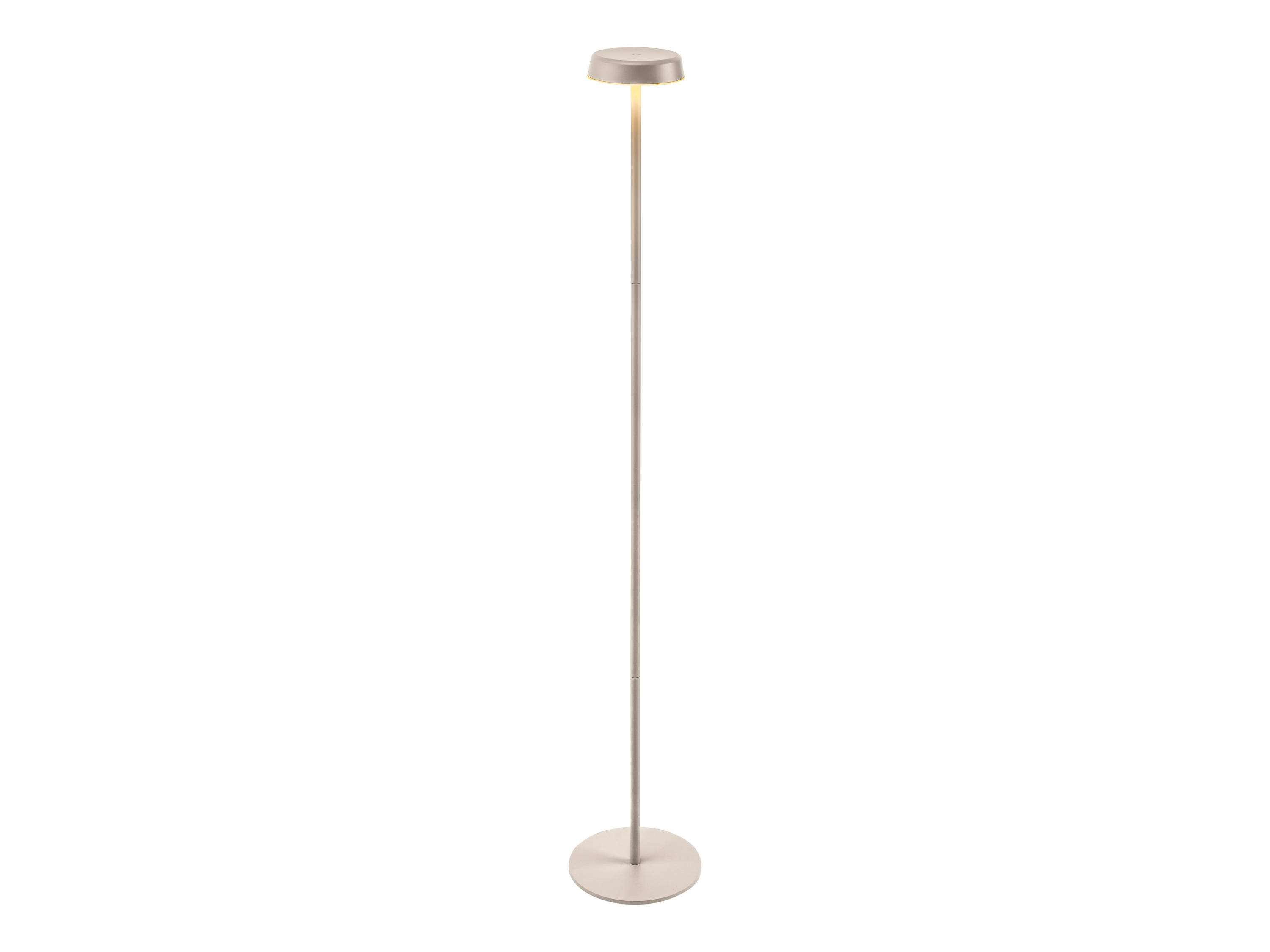 LIVARNO home Aku LED stojacia lampa (béžová)