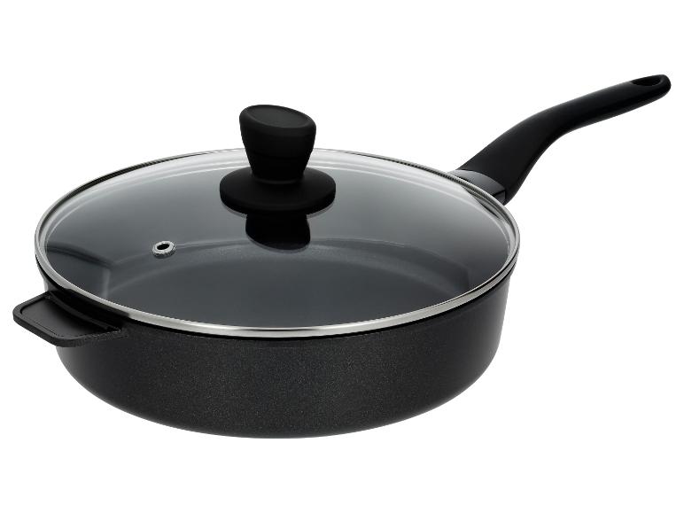 SILVERCREST® Panvica z hliníkovej zliatiny s pokrievkou, Ø 28 cm