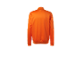Oranžová bomber bunda, pohľad zozadu.