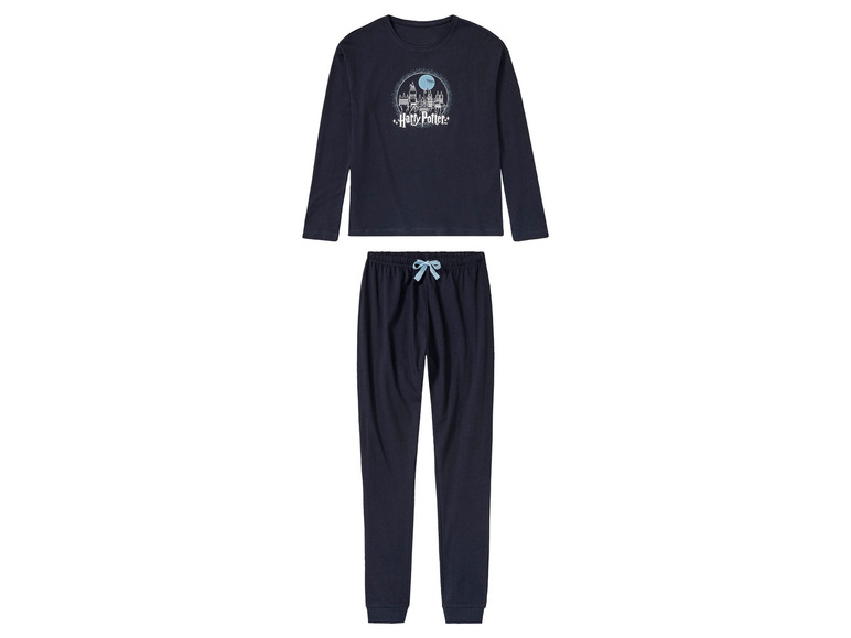 E-shop Dievčenské pyžamo Harry Potter (158/164, námornícka modrá)