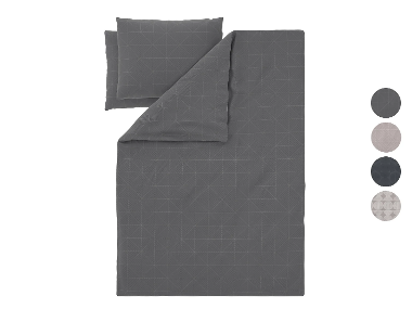 LIVARNO® Posteľná bielizeň zo saténového mikrovlákna, 200 x 220 cm