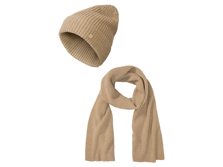 Prejsť na zobrazenie na celú obrazovku: esmara® Pletená čiapka a šál, 2-dielna súprava – obrázok 2