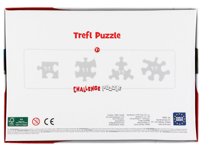 Prejsť na zobrazenie na celú obrazovku: Trefl Challenge Puzzle, 272 dielikov – obrázok 3