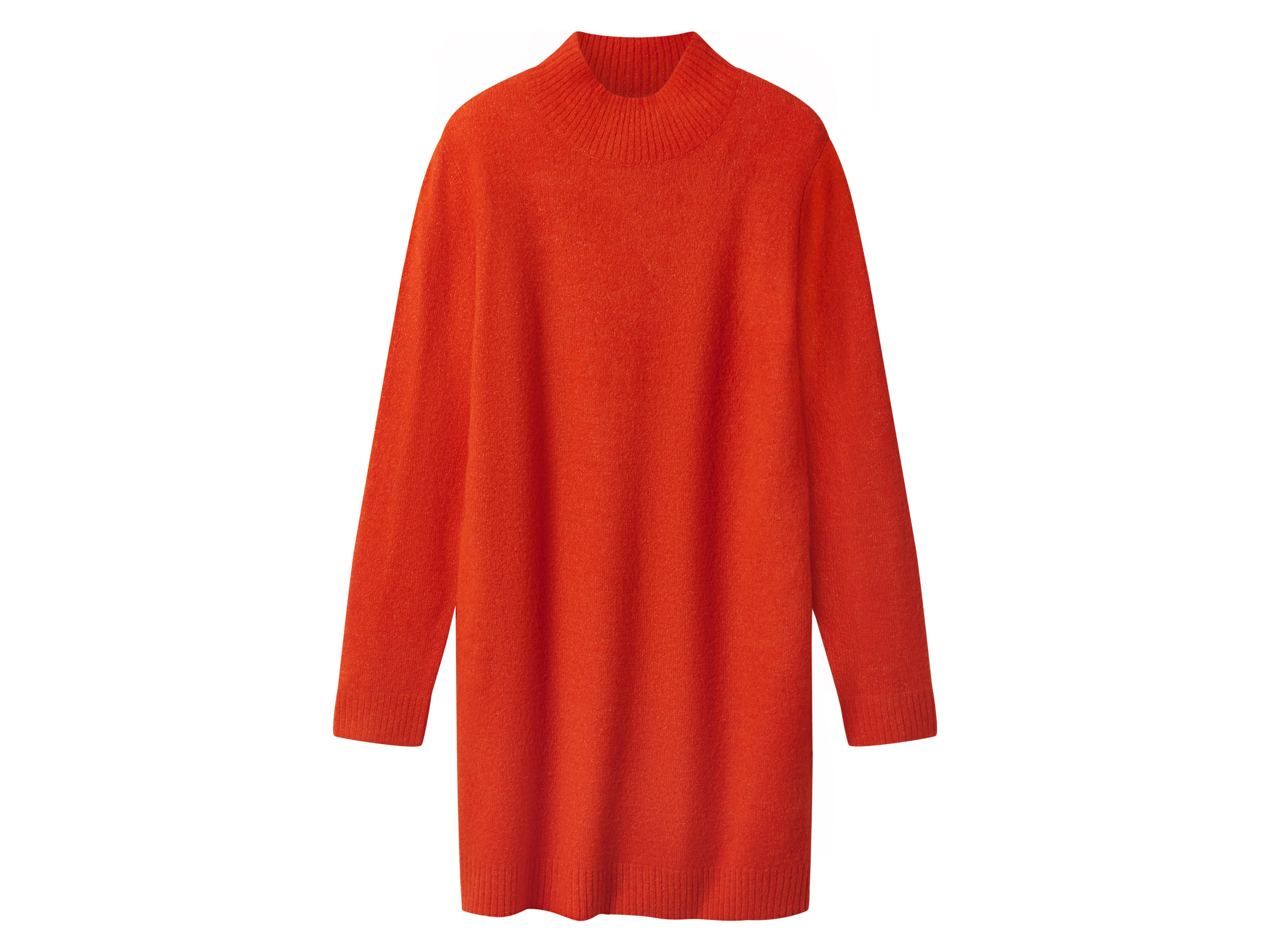 esmara® Dámske úpletové šaty (oranžová, M (40/42))
