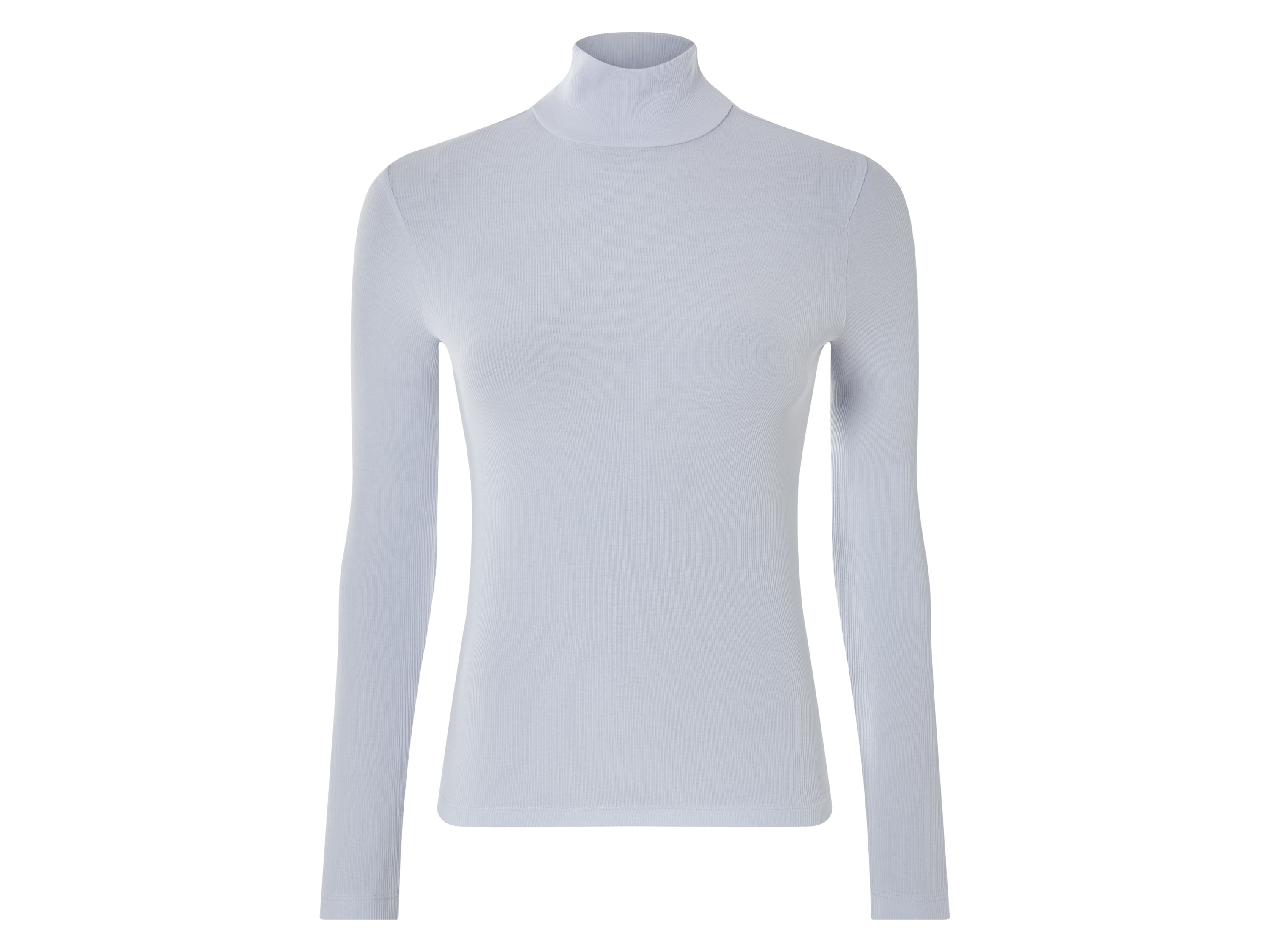 esmara® Dámsky rebrovaný rolák (modrá, XL (48/50))