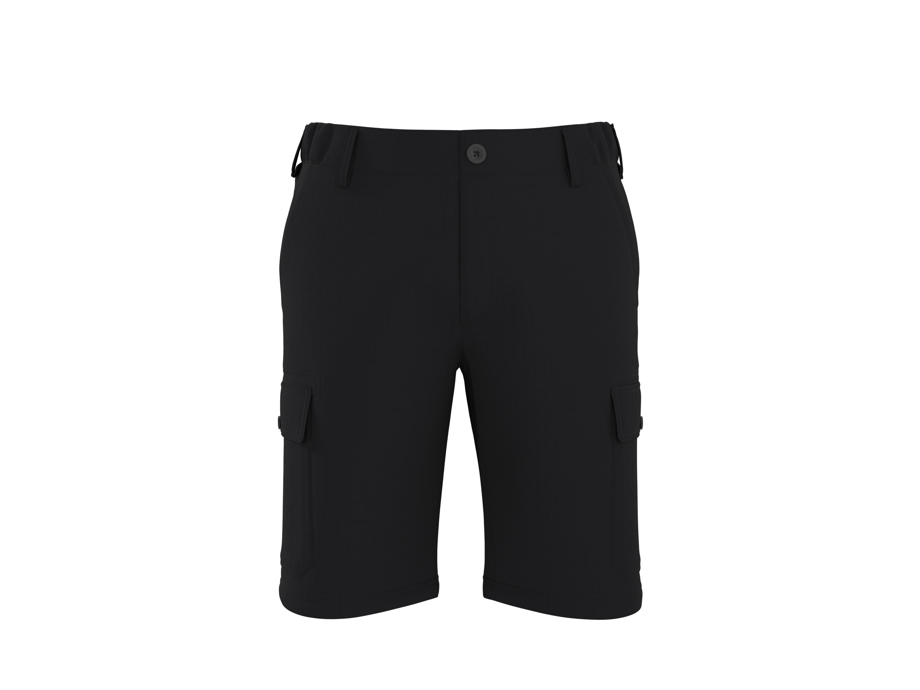 ESMARA MEN Pánske cargo bermudy (čierna, L (52/54))