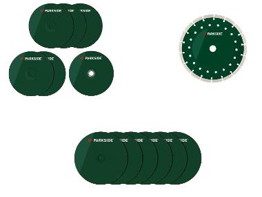 PARKSIDE® Rezné/hrubovacie kotúče