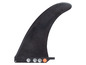 Čierna plutva Click Fins pre surf dosku.