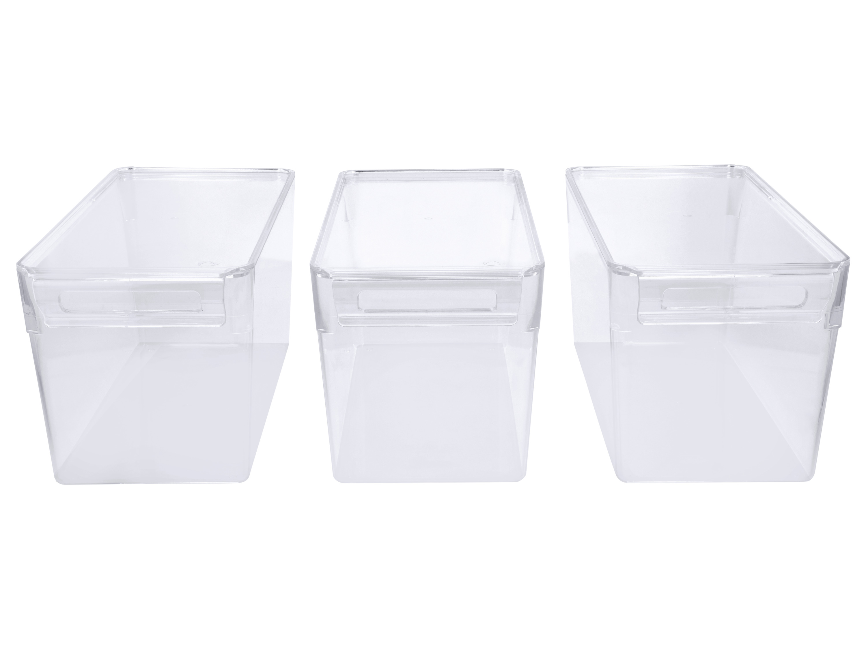 SILVERCREST® Organizéry s vekom do chladničky, L, 3 kusy