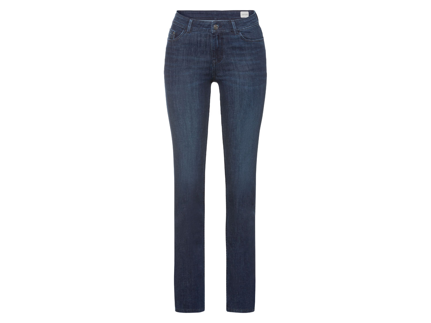 esmara® Dámske rifle „Slim Fit" ( dlhá dĺžka, 38, tmavomodrá)