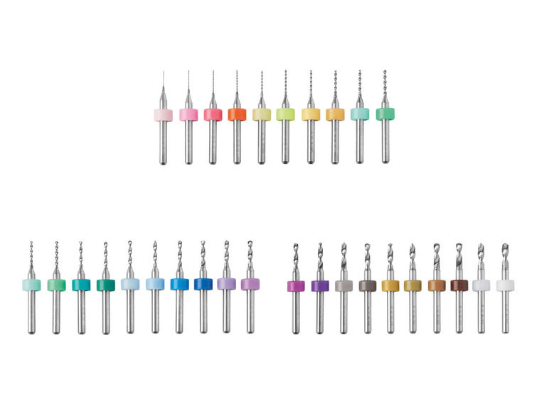 Prejsť na zobrazenie na celú obrazovku: PARKSIDE® Súprava mikrovrtákov PMB 10 A1, 10-dielna – obrázok 1