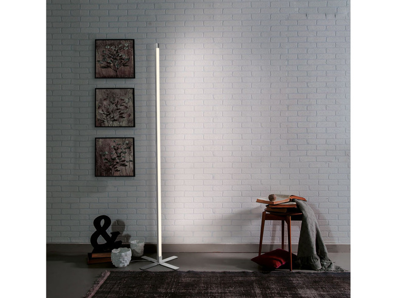 Prejsť na zobrazenie na celú obrazovku: LIVARNO home Stojacia LED lampa, nikel – obrázok 14