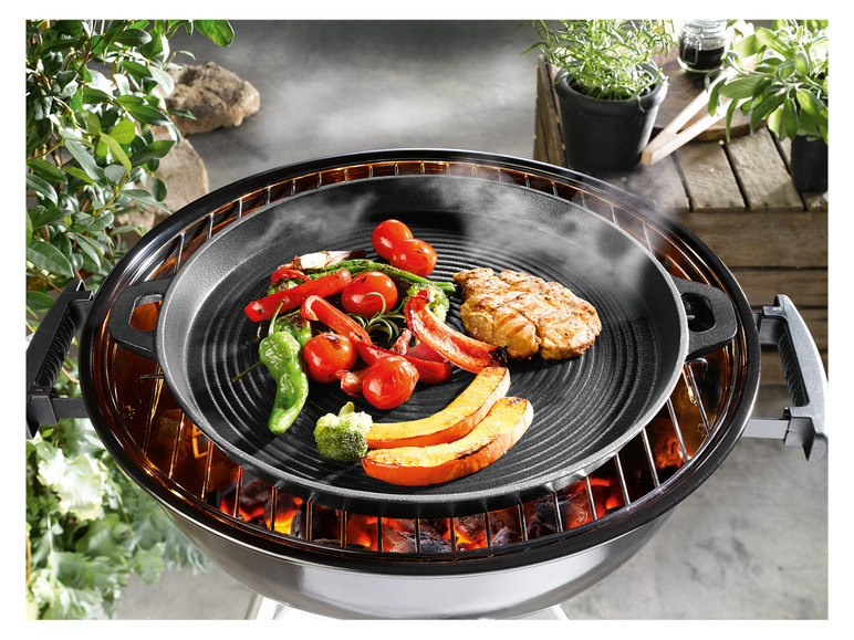 Prejsť na zobrazenie na celú obrazovku: GRILLMEISTER Grilovacia platňa/panvica z liatiny – obrázok 4