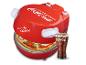 Coca-Cola pizza prístroj a Coca-Cola nápoj.
