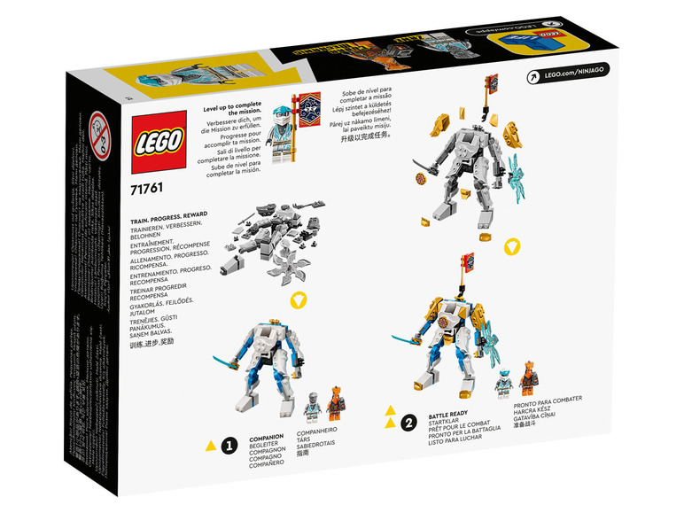 Prejsť na zobrazenie na celú obrazovku: LEGO® NINJAGO NINJAGO 71761 Zaneov turbo robot EVO – obrázok 2