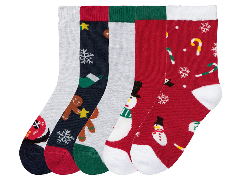 Prejsť na zobrazenie na celú obrazovku: pepperts!® Detské vianočné ponožky, 5 párov – obrázok 2