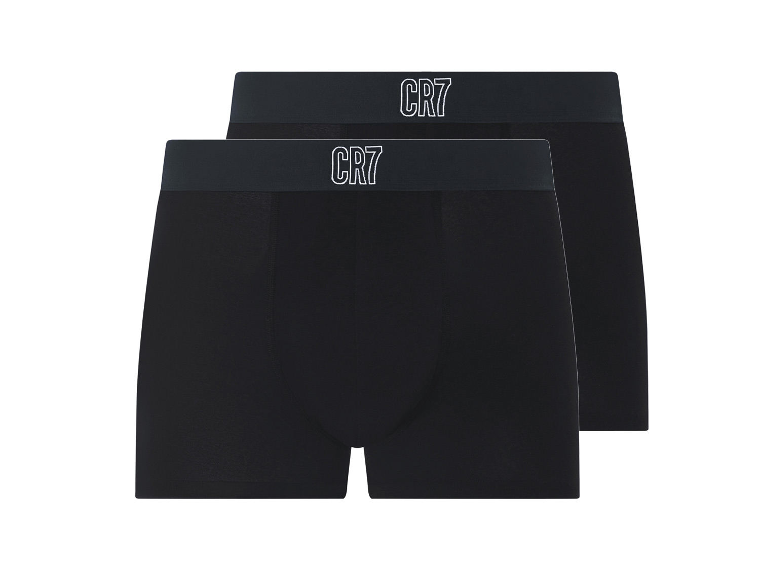 CR7 Pánske boxerky, 2 kusy (čierna, M)