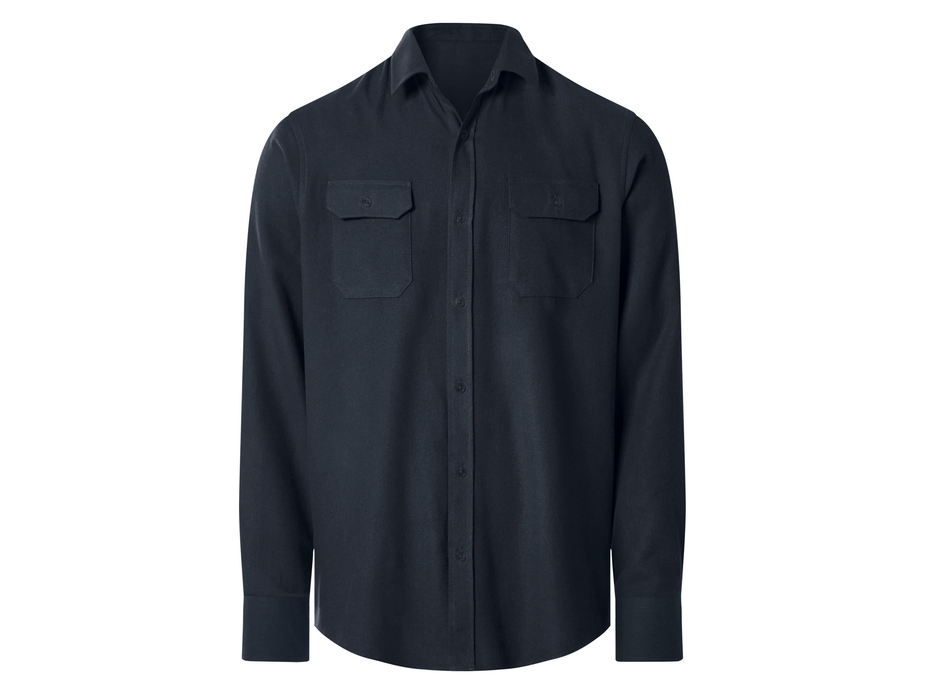 Esmara Men Pánska flanelová košeľa (navy modrá, M(39/40))