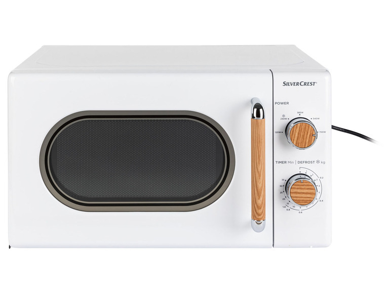 SILVERCREST® KITCHEN TOOLS Mikrovlnná rúra, biela