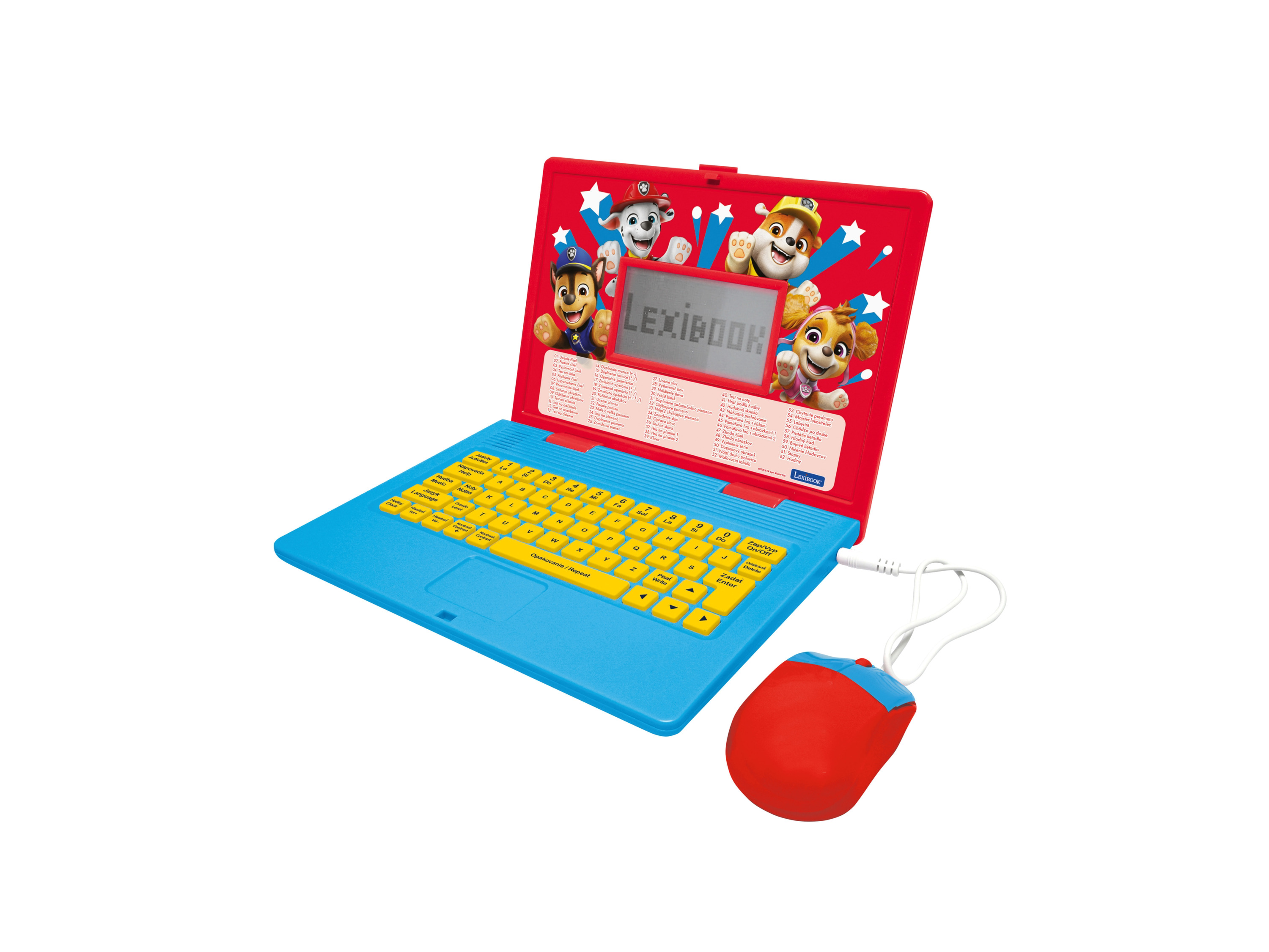 LEXIBOOK Detský notebook (PAW Patrol)