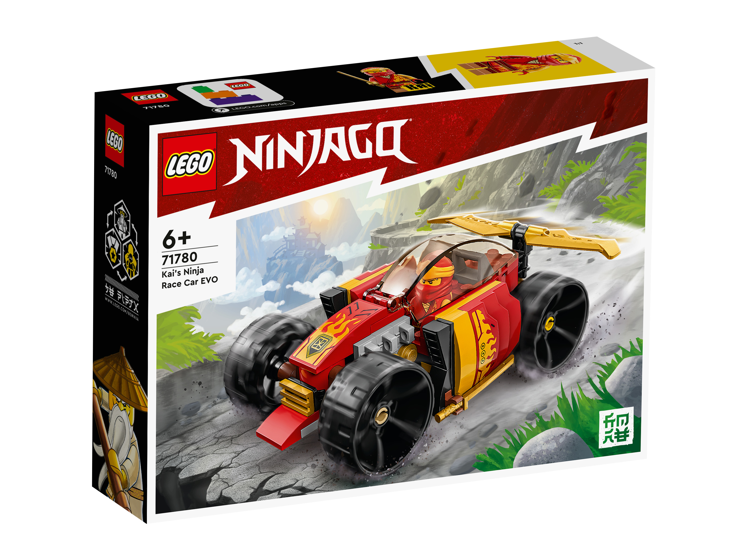 LEGO NINJAGO 71780 Kaiovo nindžovské pretekárske auto EVO