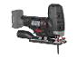 Akumulátorová priamočiara píla Parkside s odnímateľnou batériou.