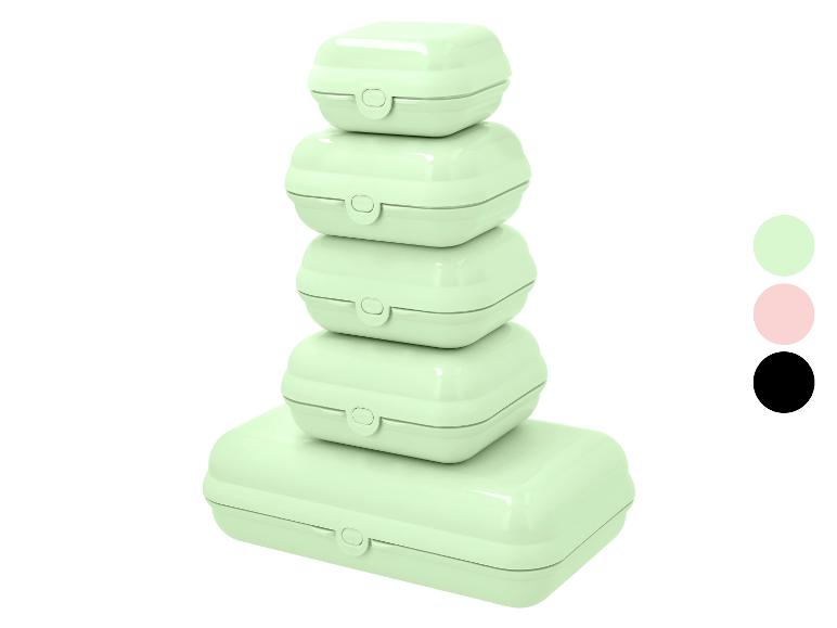 SILVERCREST® Súprava desiatových boxov, 5-dielna