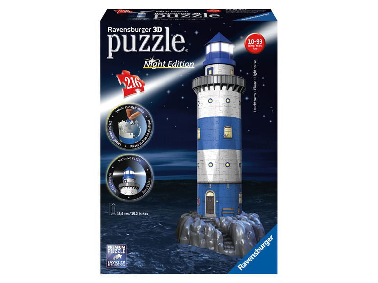 Prejsť na zobrazenie na celú obrazovku: Ravensburger 3D Puzzle LED stavba – obrázok 3