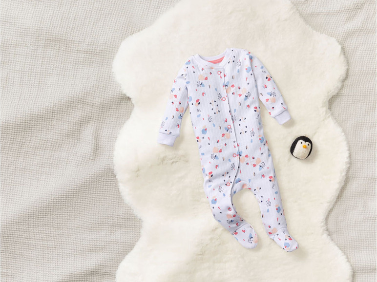 Prejsť na zobrazenie na celú obrazovku: lupilu® Dievčenský bavlnený overal na spanie pre bábätká BIO – obrázok 14