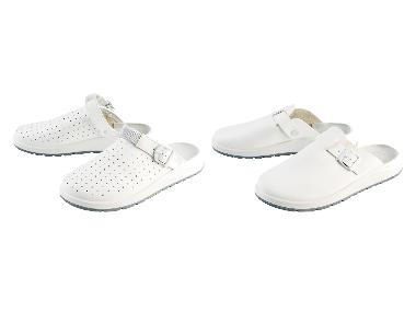 Dámska/pánska kožená pracovná obuv s voľnou pätou