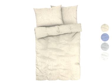 LIVARNO home Mušelínová posteľná bielizeň, 200 x 220 cm