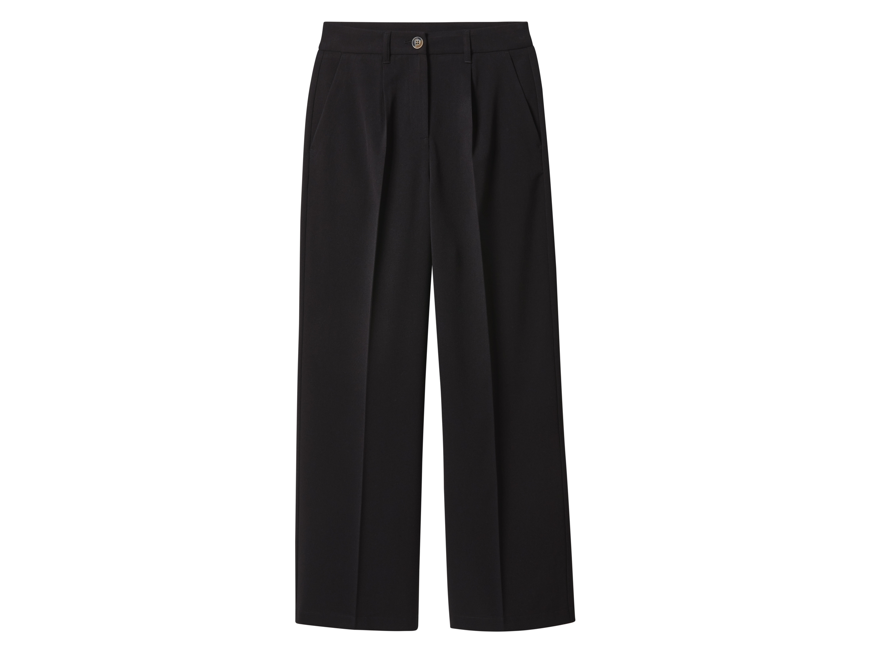 esmara® Dámske nohavice „Wide-Leg“ (čierna, 40)