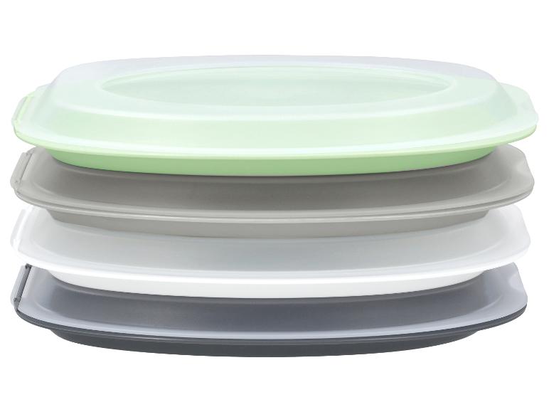 SILVERCREST® Potravinové dózy, 4 kusy