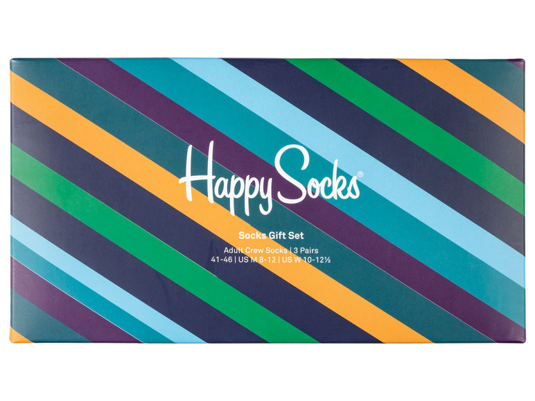 Prejsť na zobrazenie na celú obrazovku: Happy Socks Farebné ponožky v darčekovom balení, 3 páry – obrázok 5