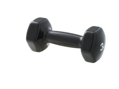 CRIVIT Šesťuholníková činka, 3 kg