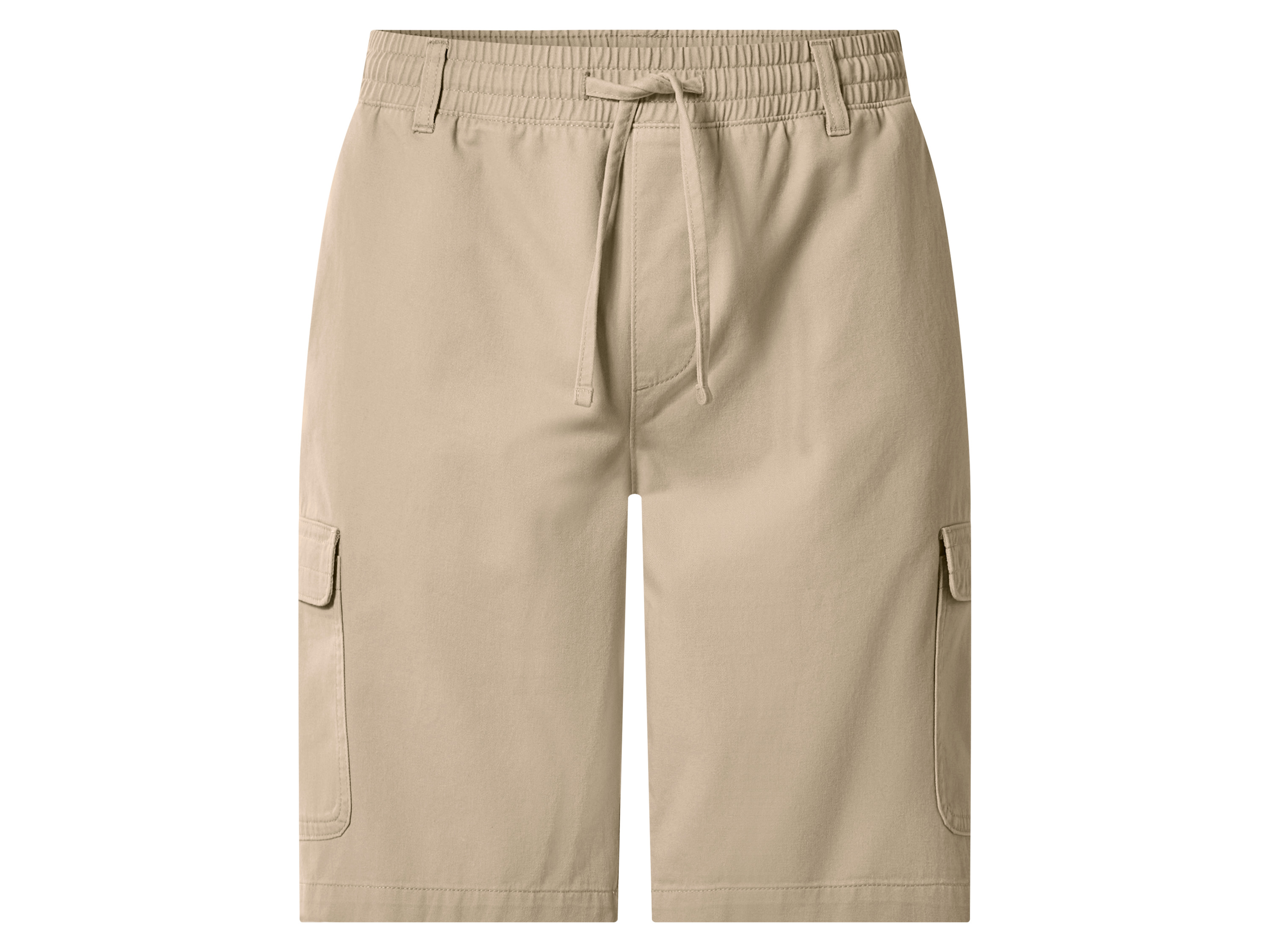 esmara Men Pánske cargo bermudy (béžová, M (48/50))