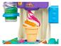 Play-Doh zmrzlinovač s farebnou modelovacou hmotou v kornútku.
