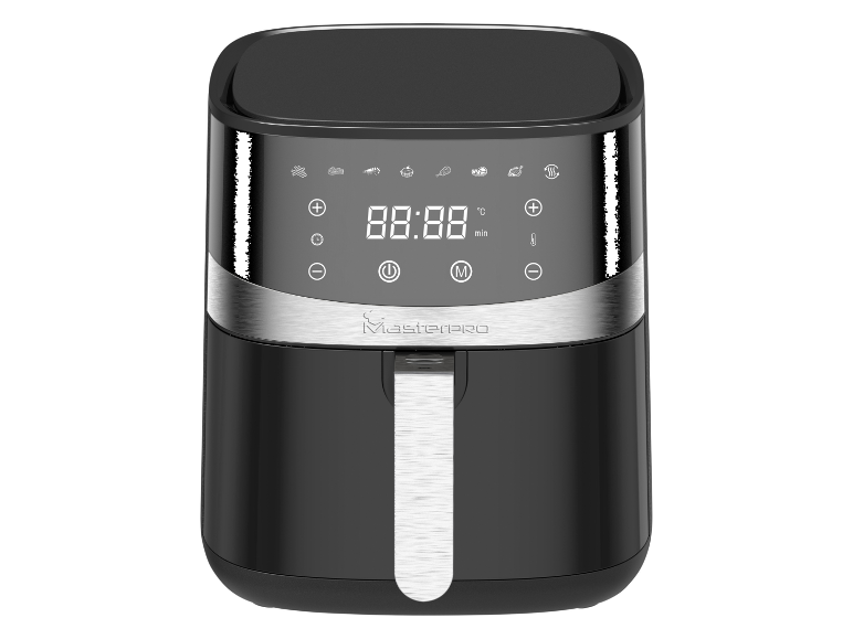 Masterpro Digitálna teplovzdušná fritéza XL, 8 l