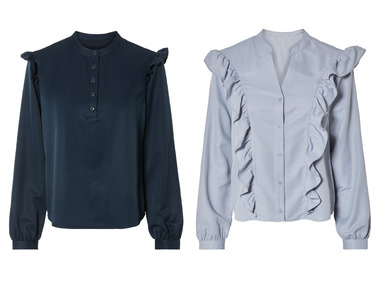 esmara® Dámska blúzka s volánmi