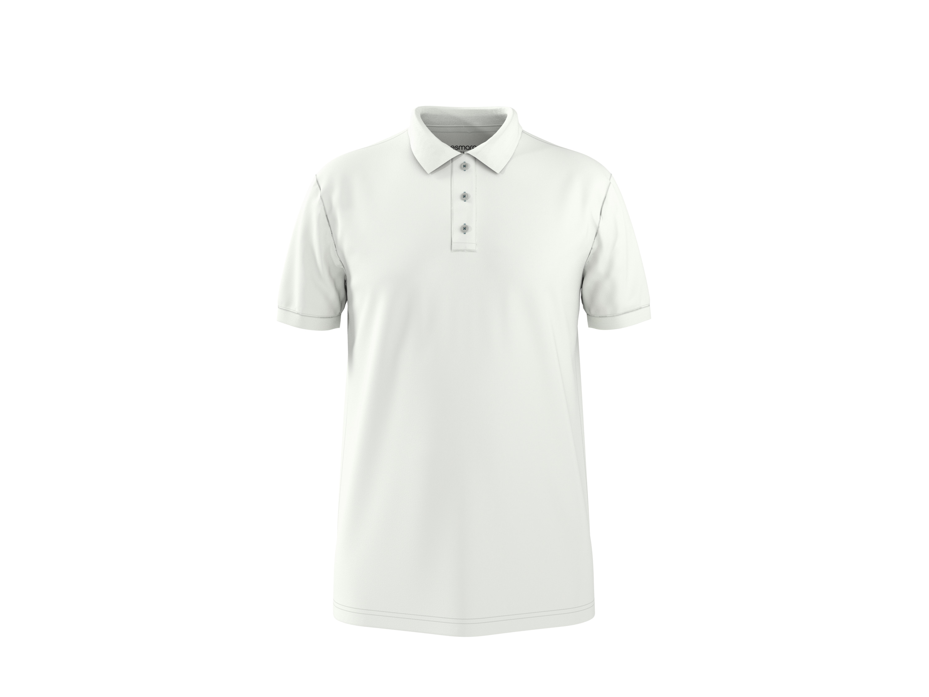 ESMARA MEN Pánske polotričko (biela, L (52/54))