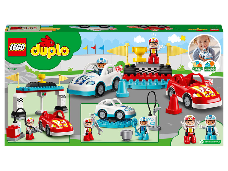 Prejsť na zobrazenie na celú obrazovku: LEGO® DUPLO® 10947 Pretekárske autá – obrázok 8