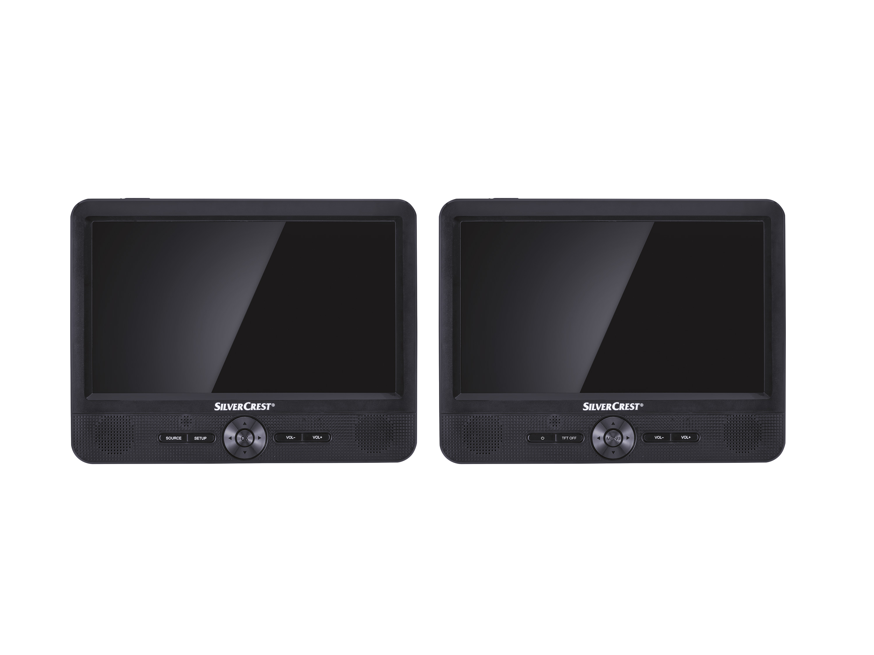 SILVERCREST® Prenosný DVD prehrávač SPDP 18 A1 s 2 obrazovkami
