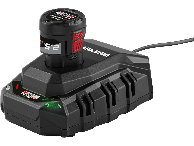 Parkside Performance® Aku rázový uťahovák Ppdssa 12 A1 + Akumulátor 12 V/5 Ah + Akumulátor 12 V/2,5 Ah + Nabíjačka 12 V/6 A