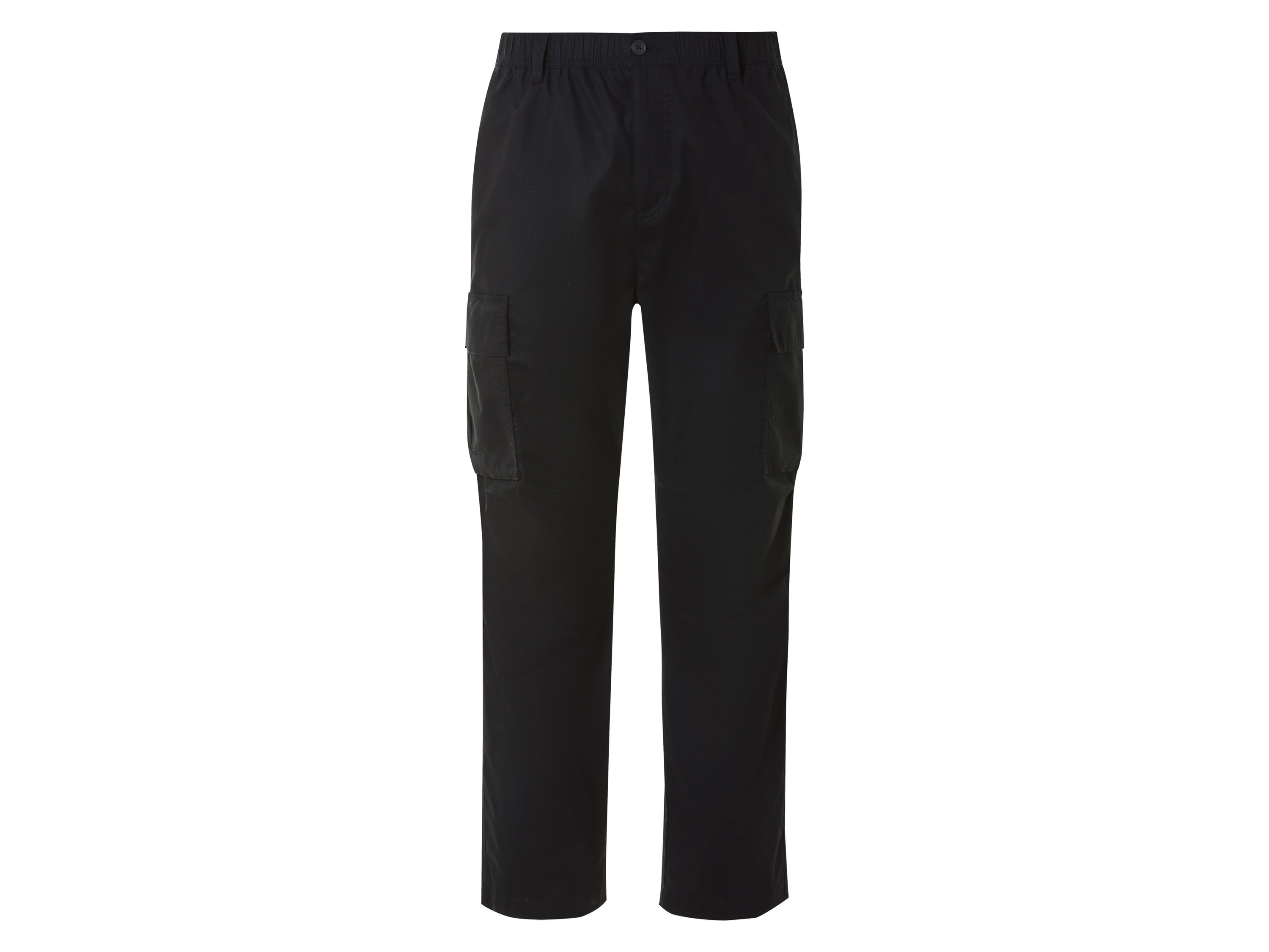 LIVERGY® Pánske cargo nohavice (čierna, XL (56/58))