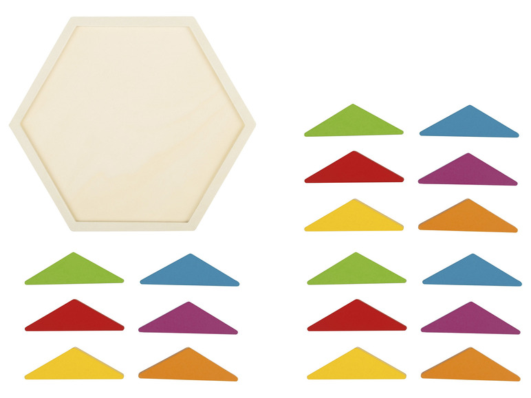 Prejsť na zobrazenie na celú obrazovku: Playtive Drevená dúhová Montessori skladačka – obrázok 3