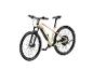 Elektrobicykel Dice: béžový horský bicykel s čiernymi pneumatikami.