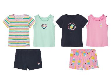 lupilu® Dievčenská súprava, 3-dielna