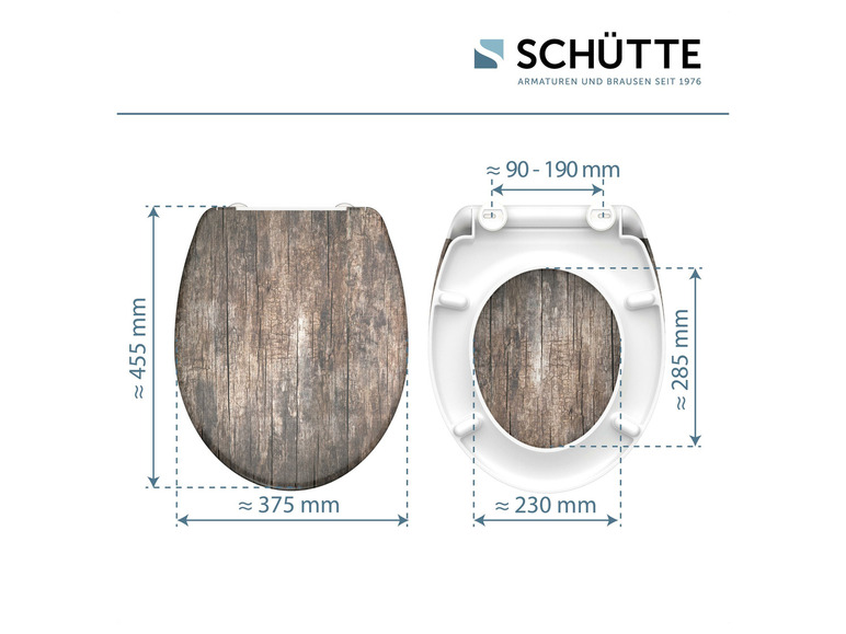 Prejsť na zobrazenie na celú obrazovku: Schütte WC sedadlo z duroplastu – obrázok 6